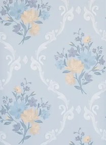 Matthew Williamson Carta da parati Almudaina - Stone/ Blue/ Marigold/ Lavender