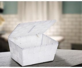 WENKO 22077100 - Cestino ADRIA 19x14 cm bianco