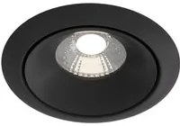 Faretto da incasso Downlight in Alluminio Yin Nero