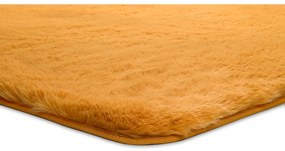 Tappeto arancione , 80 x 150 cm Alpaca Liso - Universal