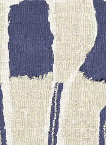 Élitis Carta da parati panoramica La Casa Azul - Beige/ Blau