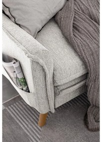 Divano letto angolare beige (angolo destro) Charming Charlie - Miuform