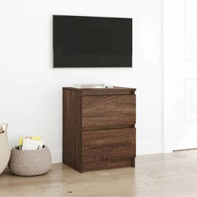 Mobile Tv Rovere Marrone 40x35x54 Cm İn Legno Multistrato /