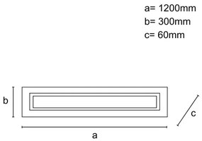 Plafoniera LED dimmerabile LED/55W/230V 3000-6500K + telecomando
