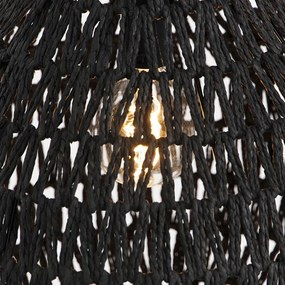 Lampada a sospensione retrò nera 45 cm - Lina Drop