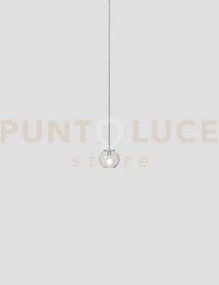 Oto sospensione 12 cristallo rigadin nickel satinato 1 luce attacco g9