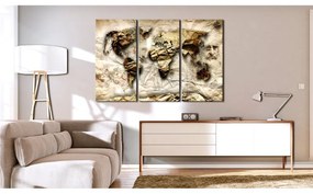 Quadro Empire of Science  Colore Nero, Dimensioni e Misure 120x80