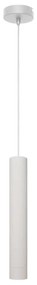Lampadario LED a sospensione con filo TUBA 1xGU10/4,8W/230V bianco