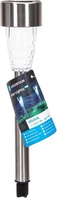 Aigostar - Lampada solare LED LED/0,006W/1,2V 29,7 cm cromo 6500K IP44