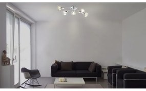 GLOBO 54921-5 - Lampadario fisso LOTHAR 5xE14/40W/230V