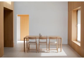 Tavolo da pranzo in rovere massiccio 90x200 cm Derven – Gazzda