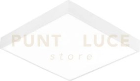 Plafoniera led klio bianca quadrata 64,8w 7800lm 3000k 40x40x5,1cm