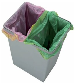 Contenitore per rifiuti in plastica da 6 l - Elletipi
