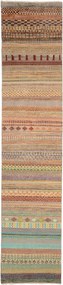 Gabbeh Tappeto 80x360 (Pakistan) Annodato A Mano