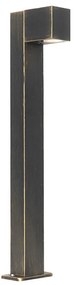 Lampada da terra per esterni industriale oro antico 65 cm IP44 - Baleno