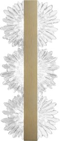 APPLIQUE DA PARETE LED G149-3W GOLD BRUSH