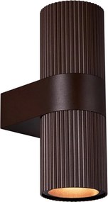 Nordlux - Applique da esterno KYKLOP 2xGU10/25W/230V IP54 marrone