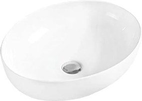 Mexen Jowita lavabo da appoggio 52 x 39 cm, bianco - 21355200