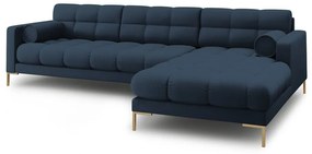 Divano angolare blu (angolo destro) Bali - Cosmopolitan Design