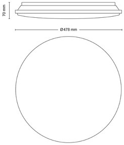 Philips - Plafoniera LED dimmerabile WINCEL LED/40W/230V 2700-6500K + +TC