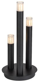 Rabalux 74365 - Lampada da tavolo RAMIRA 3xG9/5W/230V nero