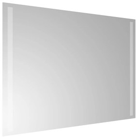 Specchio da Bagno con Luci LED 50x70 cm