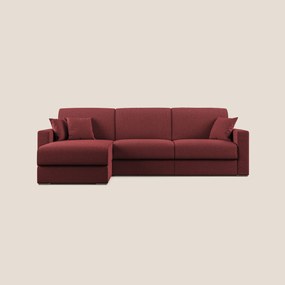 Best Divano letto angolare con penisola in tessuto smacchiabile QuickClean T08