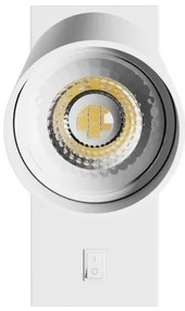 Faretto da parete SQUALLA VARIOSA 1xGU10/10W/230V bianco