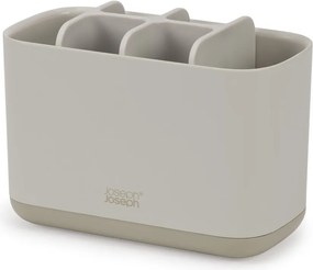 Portaspazzolino verticale beige in plastica EasyStore – Joseph Joseph