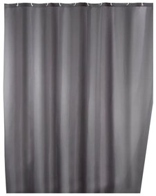 Tenda da doccia grigia con finitura antimuffa , 180 x 200 cm - Wenko
