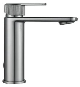 Rubinetto per lavabo Neo cromo opaco SENSEA H 15.55 cm