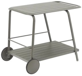Carrello da dessert in alluminio colore verde scuro Naterial   X 69.5 cm