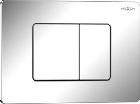Mexen Tex 05 pulsante di scarico acciaio inossidabile, cromo lucido - 6105-03