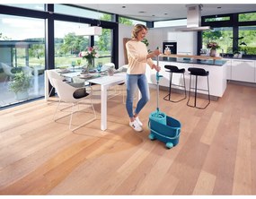 Set di secchi e mop per pavimenti Twist Ergo Mobile M Clean Twist - LEIFHEIT