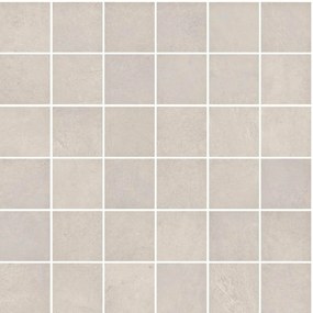 Decoro 30x30 cm mosaico blanc effetto resina 10 mm in gres fine porcellanato Ragno Re Solution 00R6RD04