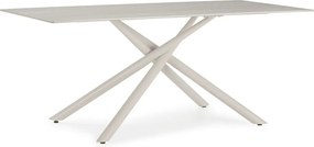 Tavolo da pranzo con piano in ceramica 90x180 cm Talia – Marckeric