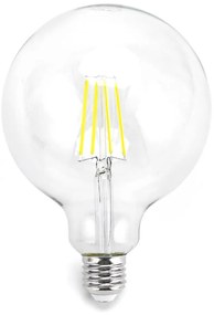 Lampadina LED FILAMENT G125 E27/8W/230V 6500K - Aigostar
