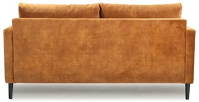 Divano in velluto giallo 153 cm Adagio - Scandic