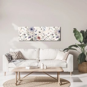 Quadro su tela – Prato in tonalità pastello
