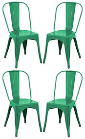 AGATHA - Set 4 sedie industrial
