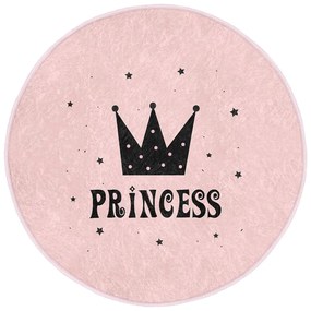 Tappeto rosa per bambini ø 120 cm Comfort - Mila Home