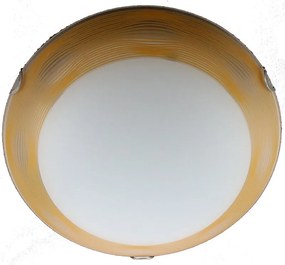 Plafoniera neoclassico Brionda bianco IP20, 3XE27