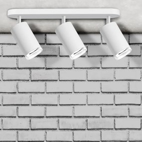 Faretto da bagno LED RGBW dimmerabile TURYN 3xGU10/6,5W/230V IP44 bianco