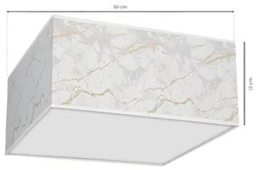 Plafoniera  SENSO 3xE27/60W/230V bianca