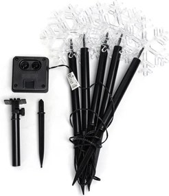 Aigostar - Luce solare di Natale LED/0,054W/1,2V 1m IP65 bianco caldo