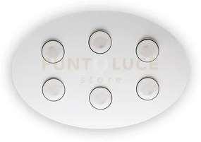 Lampada da soffitto 6 luci logos pl6