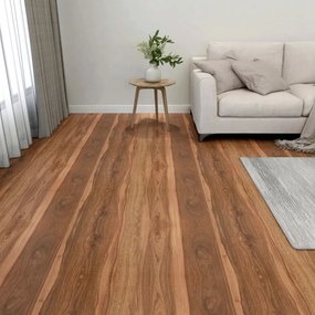 Listoni Per Pavimenti Autoadesivi 20 Pz İn Pvc 1,86 M² Marroni /