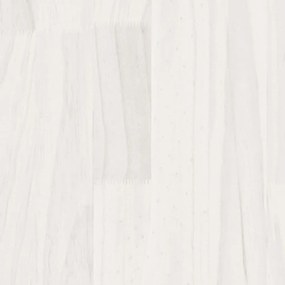 Giroletto Bianco in Legno Massello 120x200 cm