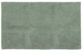 Tappeto da bagno in cotone verde Luca, 60 x 100 cm - Tiseco Home Studio