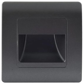 Emithor 70438 - Illuminazione LED scale STEP LIGHT LED/1W/230V 4000K nero